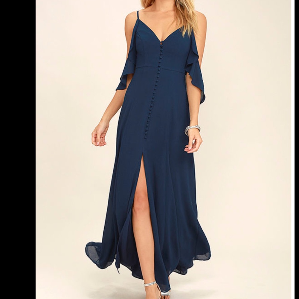 Button Down Maxi Dress